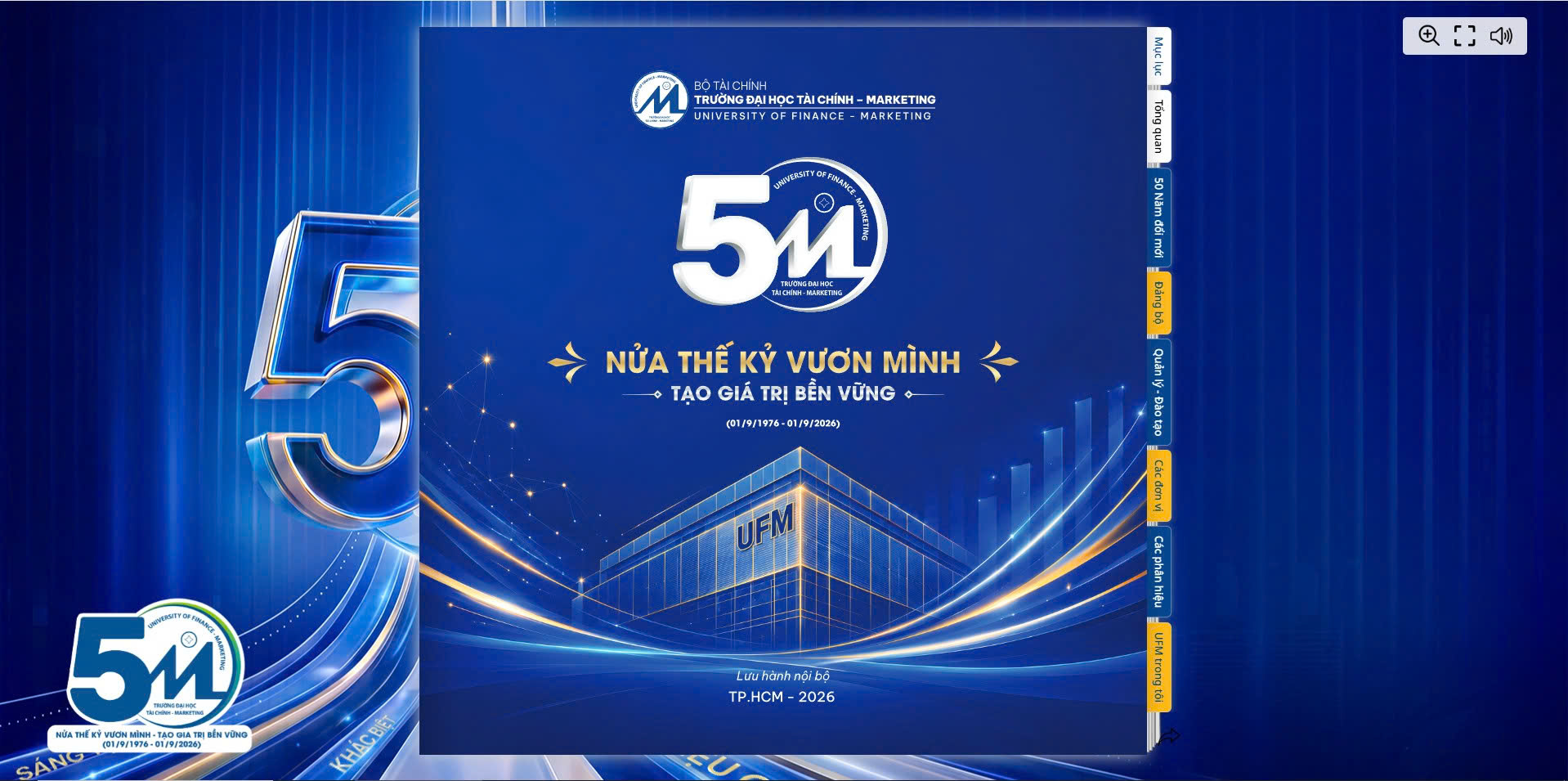 Kỷ yếu kỷ niệm 50 năm Ngày truyền thống UFM
